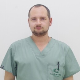 Medical staff of the clinic "New Life" Volodymyr Rudyuk