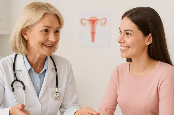 Gynecologist consultation